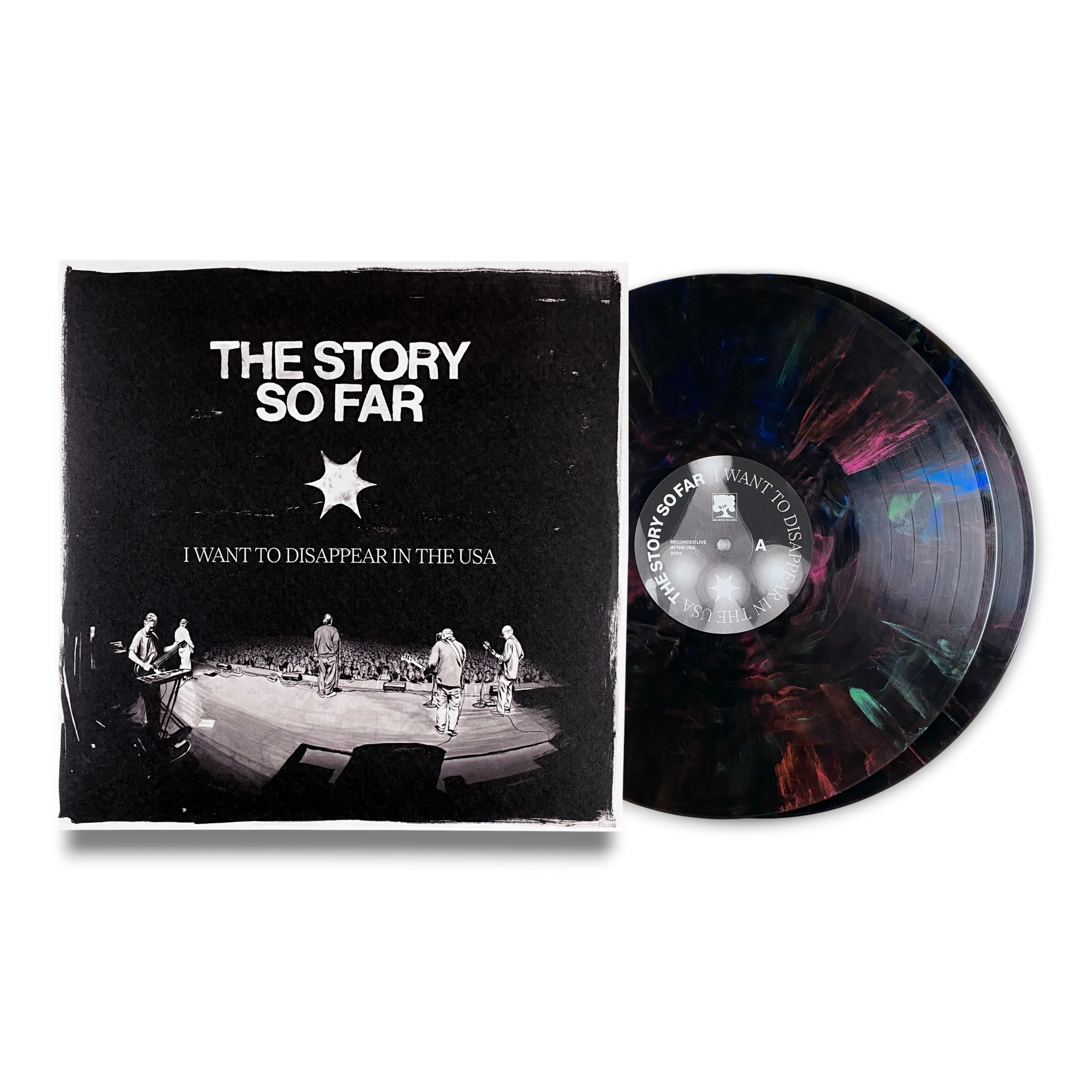 I Want to Disappear in the USA: 2XLP