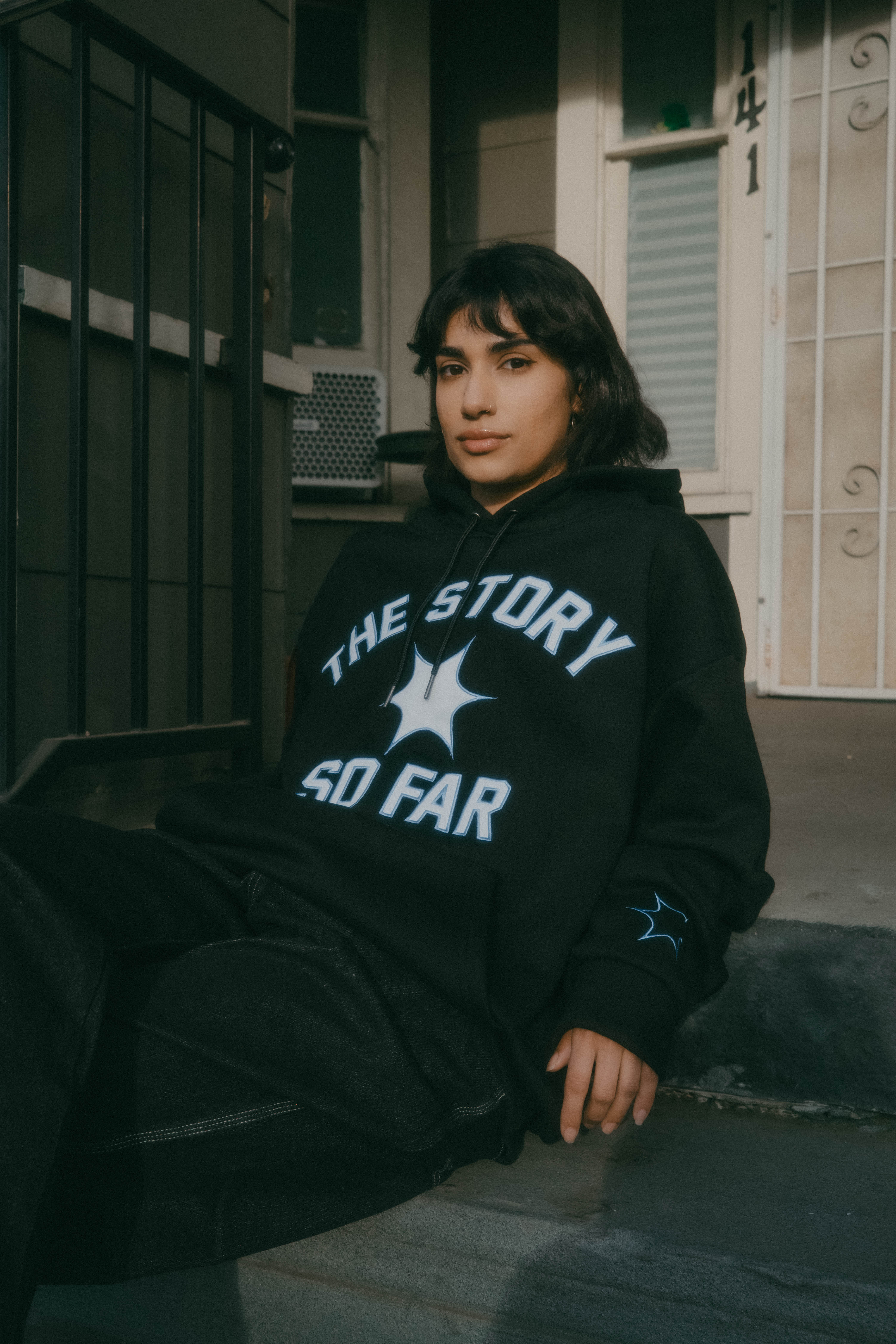 Felt Applique Poof Hoodie – The Story So Far
