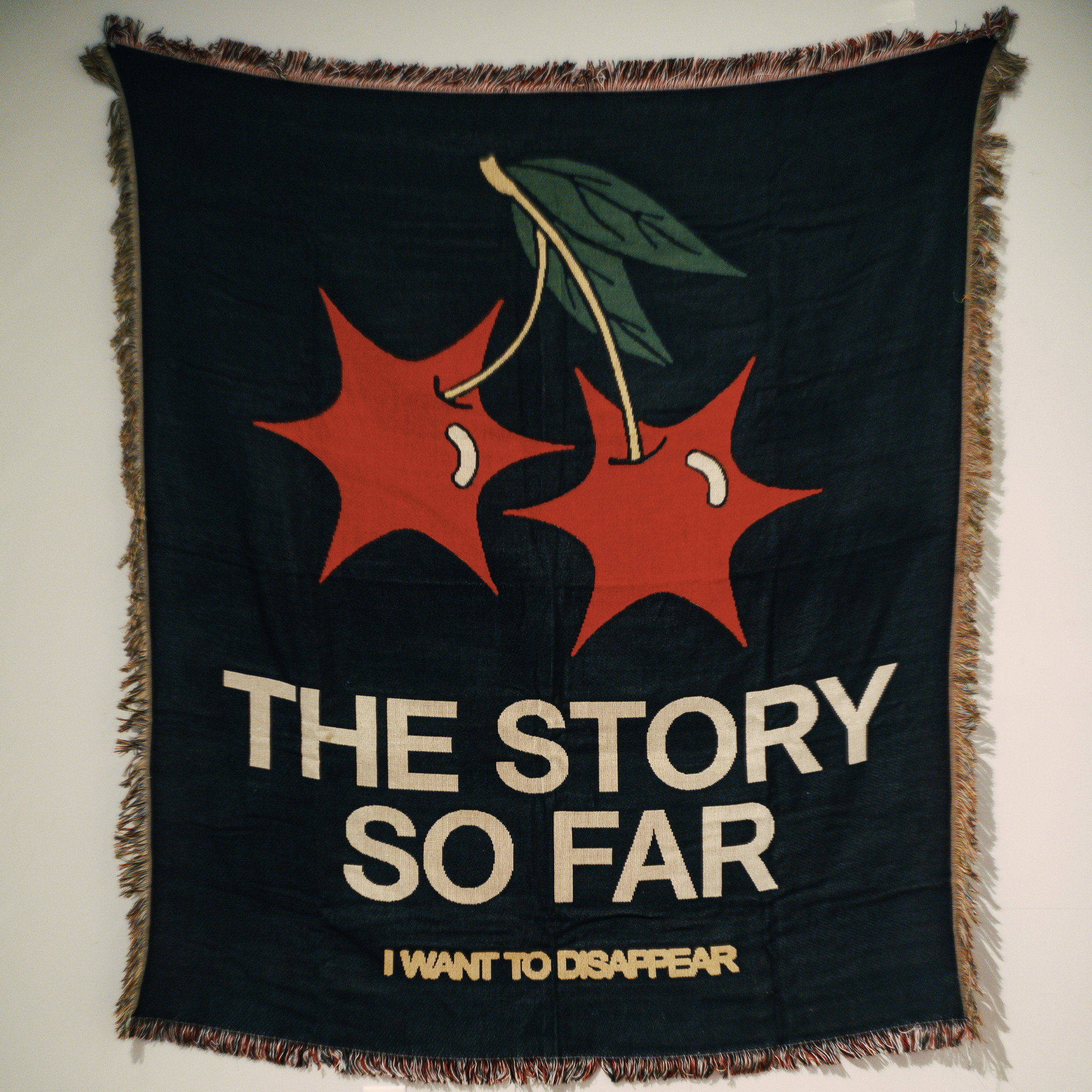 Cherry Woven Blanket