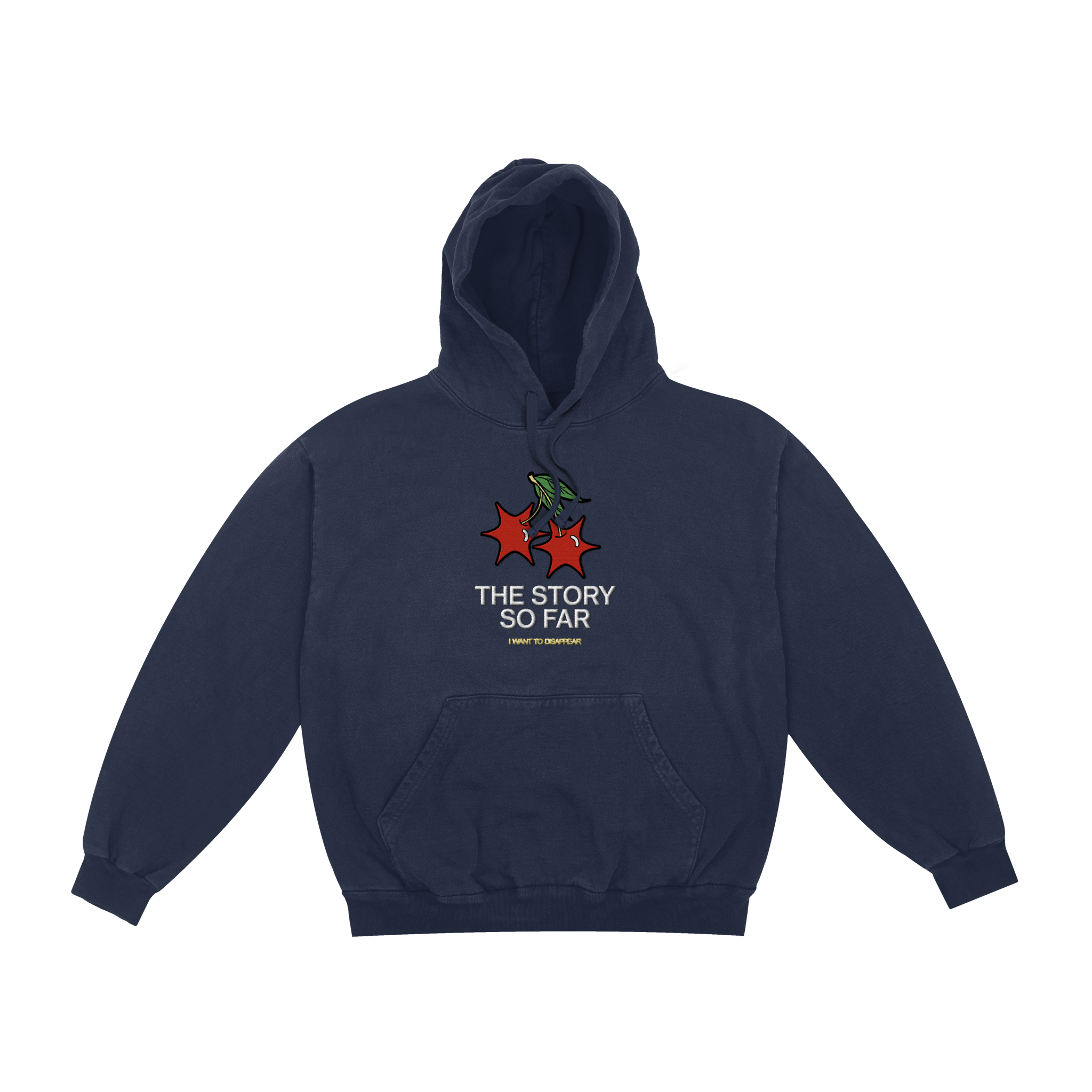 Embroidered Cherries Pullover